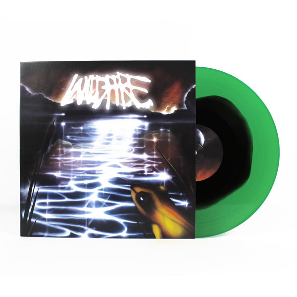 (image for) Fish Narc - Wildfire LP (Green w/ Black)